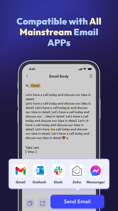 AI Email Generator: Xemail screenshot 1