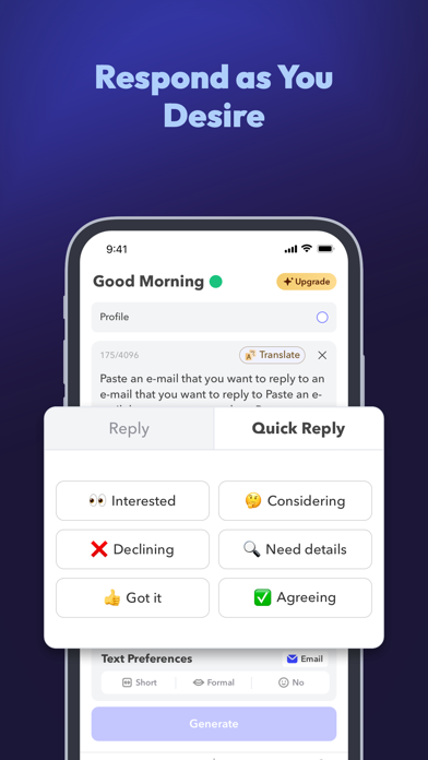 AI Email Generator: Xemail screenshot 3