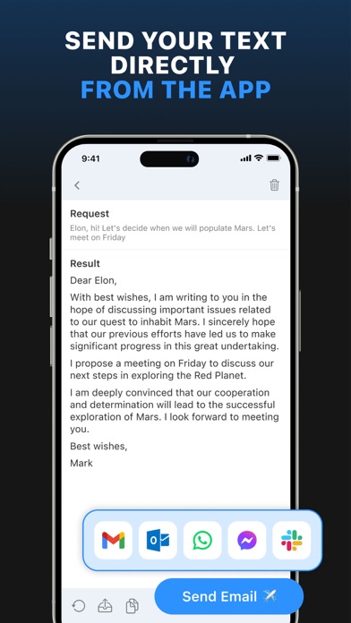 AI Email Writer: Lazy Mail screenshot 1