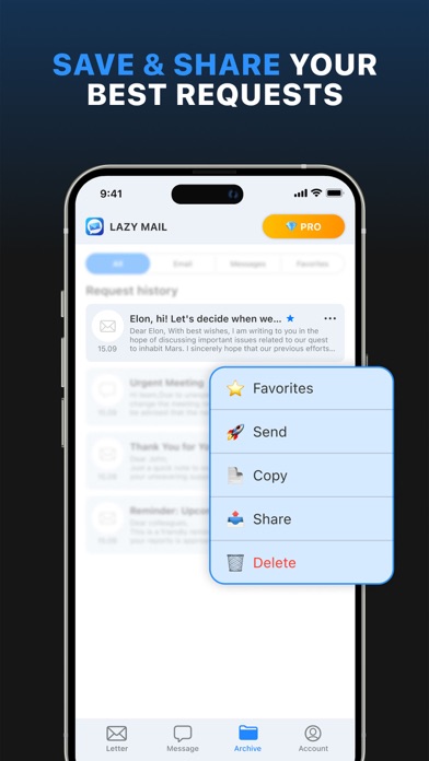 AI Email Writer: Lazy Mail screenshot 2
