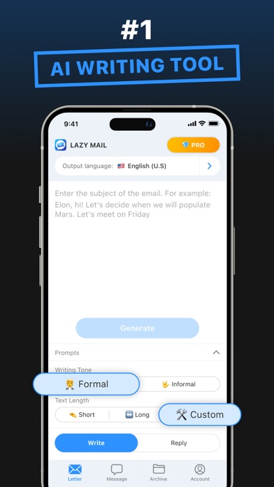 AI Email Writer: Lazy Mail screenshot 7