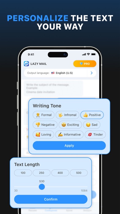 AI Email Writer: Lazy Mail screenshot 4