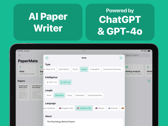AI Essay Writer - PaperMate screenshot 5