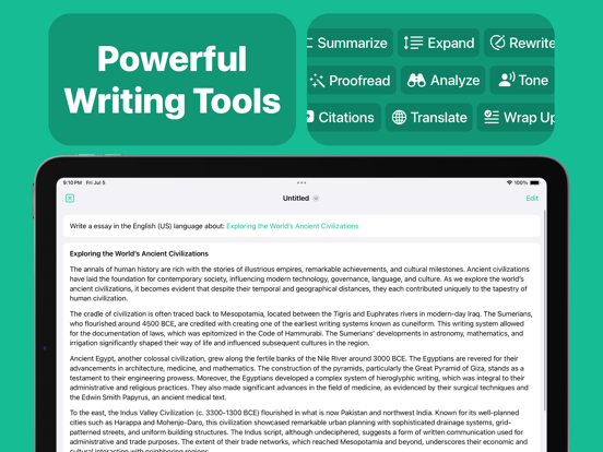 AI Essay Writer - PaperMate screenshot 2