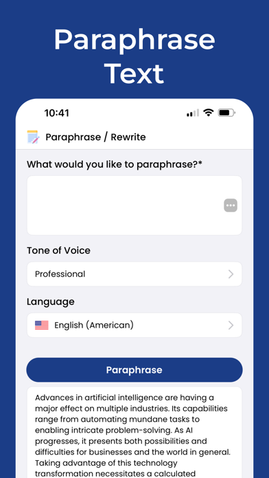 AI Essay Writer - PenPilot screenshot 1