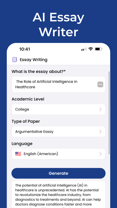 AI Essay Writer - PenPilot screenshot 4
