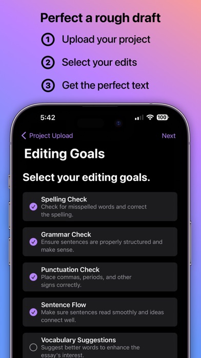 AI Essay Writer Pro screenshot 3