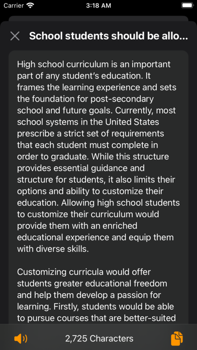 AI Essay Writer: Writing Tools screenshot 3
