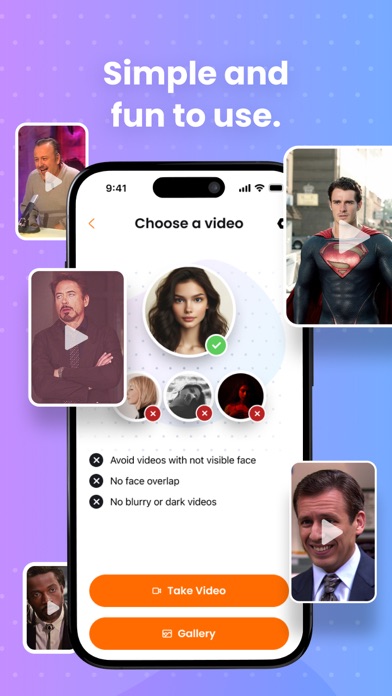 AI Face Swap Video Generator screenshot 1