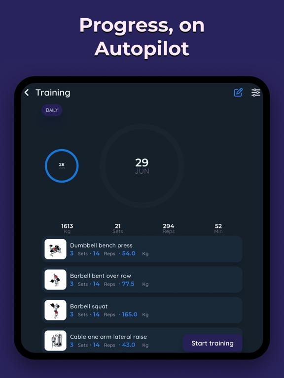 AI Fitness Trainer: Adapt screenshot 4