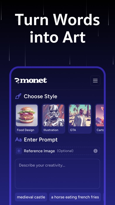 AI Image Generator - Monet screenshot 3