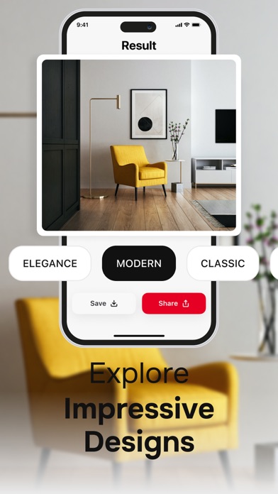 AI Interior Design Remodel App screenshot 1