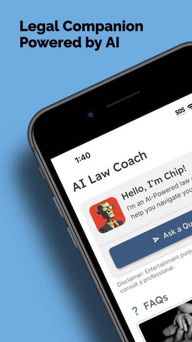AI Law App screenshot 4