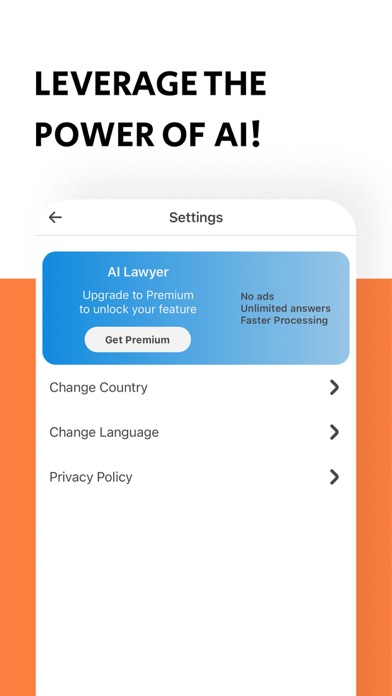 AI Lawyer - Legal Advice screenshot 1