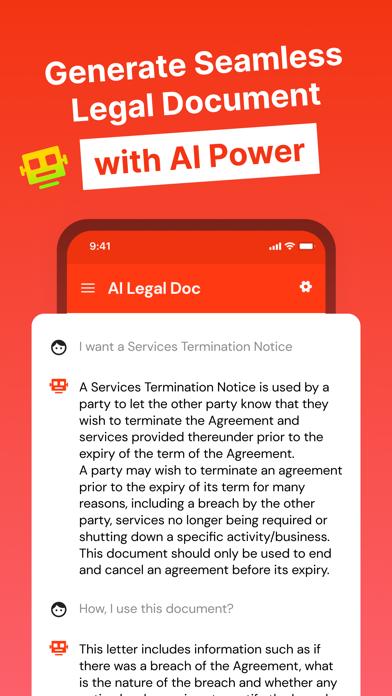 AI Legal Documents Generator screenshot 4