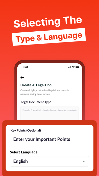 AI Legal Documents Generator screenshot 2