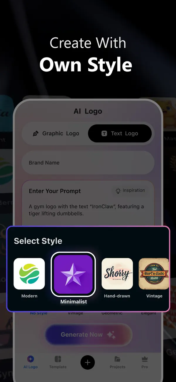AI Logo Maker: Flyer Generator screenshot 4