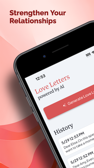 AI Love Letter Generator+ screenshot 4