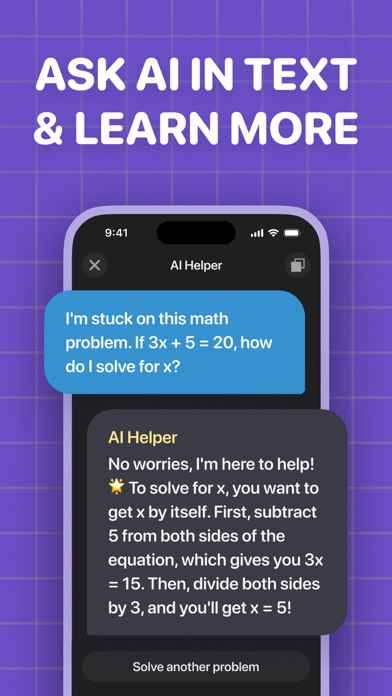 AI Math Homework Solver App screenshot 4