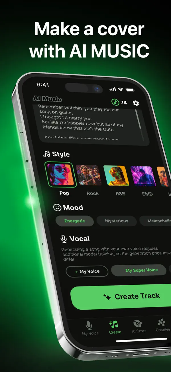 AI Music: Cover & Song Maker screenshot 5