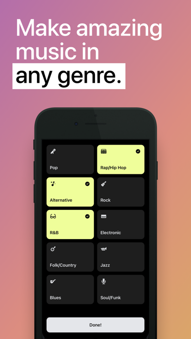 AI Music Generator: Pop & Rap screenshot 2