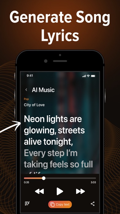 AI Music & Song Generator * screenshot 4