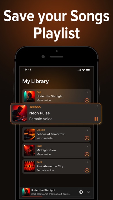 AI Music & Song Generator * screenshot 2