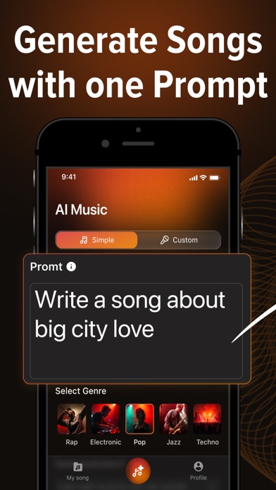 AI Music & Song Generator * screenshot 5