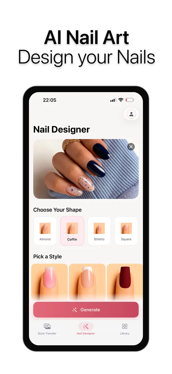 AI Nail Art · Design & Try-On screenshot 3