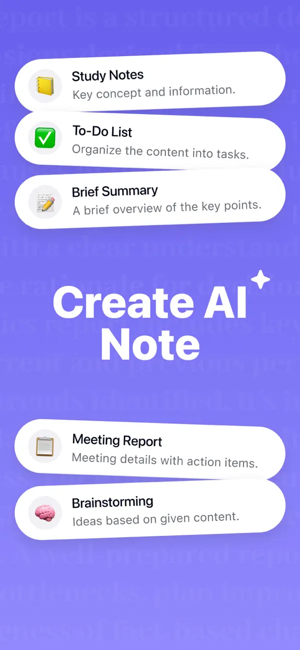 AI Note Taker - Audio to Text screenshot 2