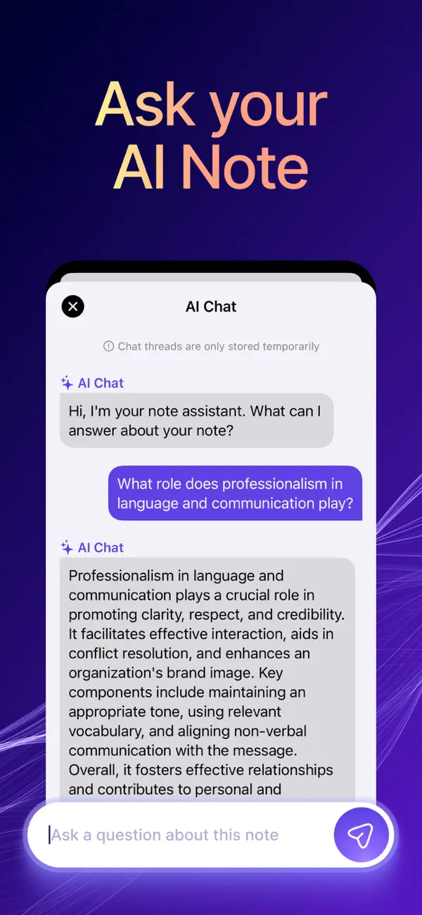 AI Note Taker: Lisnr screenshot 3