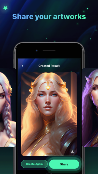 AI Painting: Generate Art Girl screenshot 1