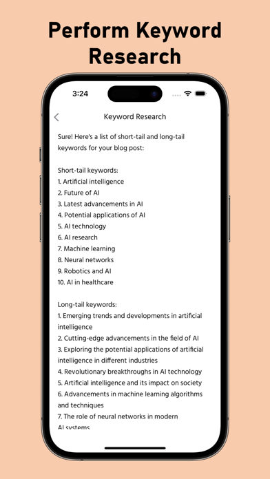 AI Paragraph Writer, AI Letter screenshot 2