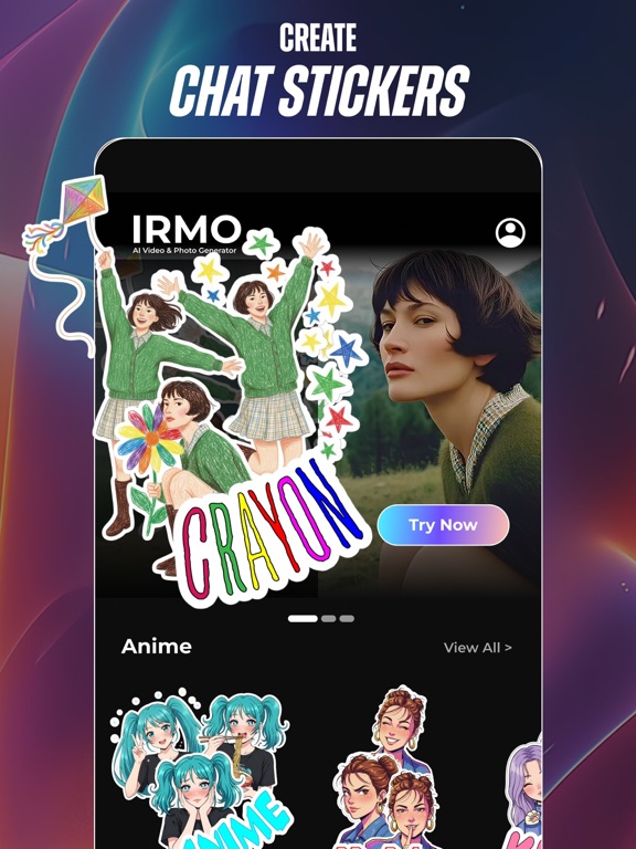 AI Photo Video Generator: IRMO screenshot 1
