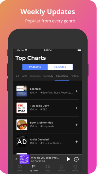 AI Podcast Player: Podurama screenshot 4