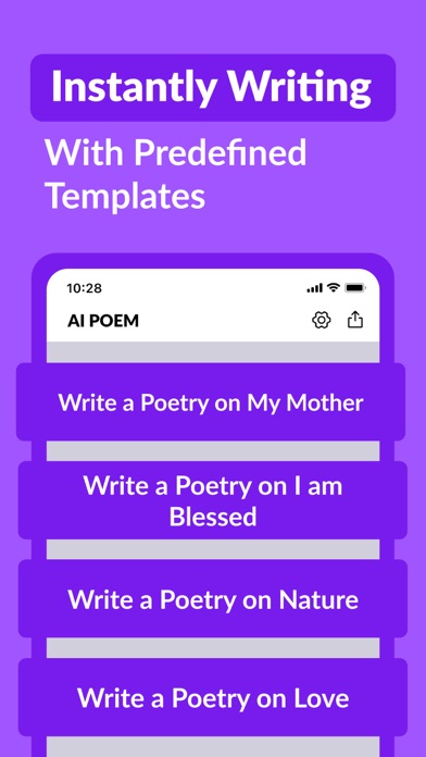 AI Poem Writing-Poem Generator screenshot 3