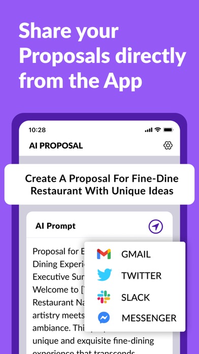 AI Proposal Writer, Generator screenshot 1