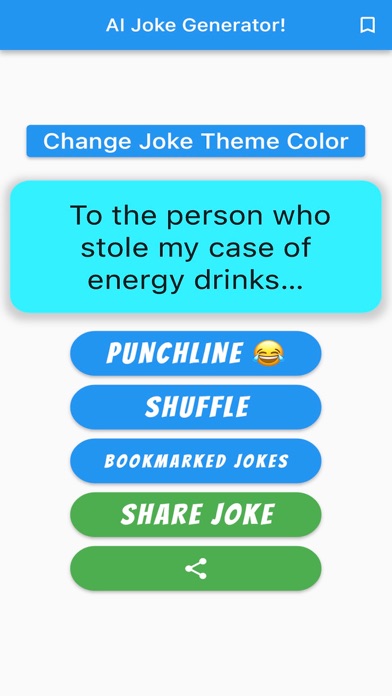 AI Punchline: Joke Generator screenshot 1