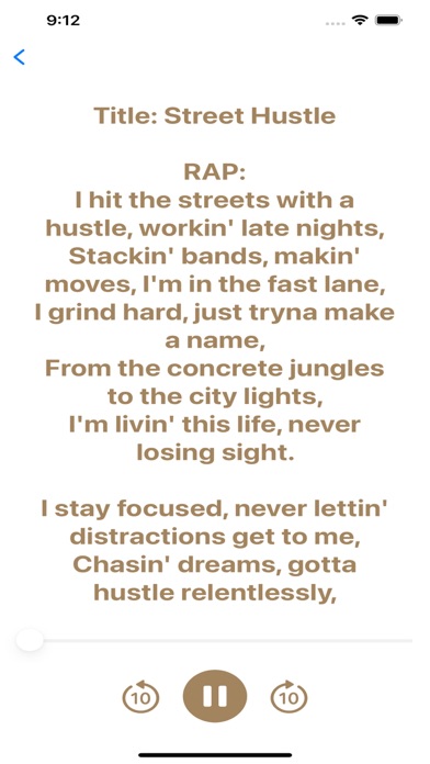 AI Rap Generator screenshot 1