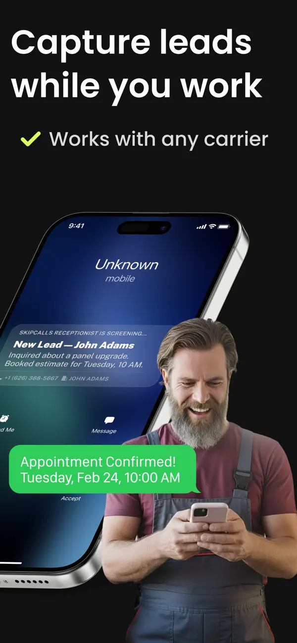 AI Receptionist — SkipCalls screenshot 5