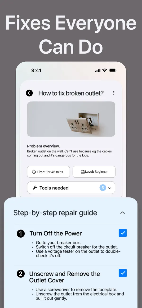 AI Repair: DIY Home Fix Guide screenshot 2