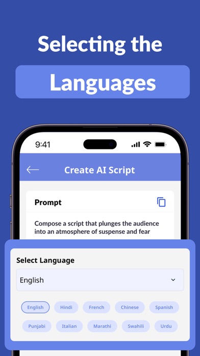 AI Script Writer, Generator screenshot 1