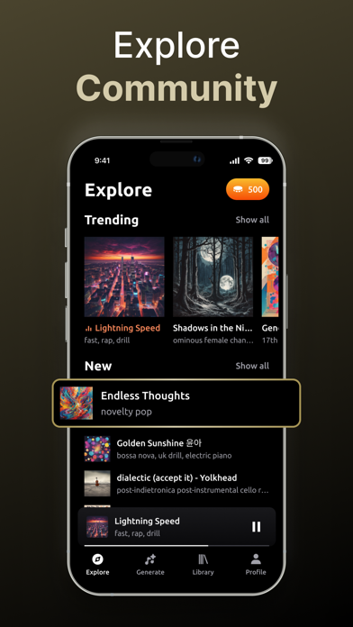 AI Song Generator - Zona screenshot 1