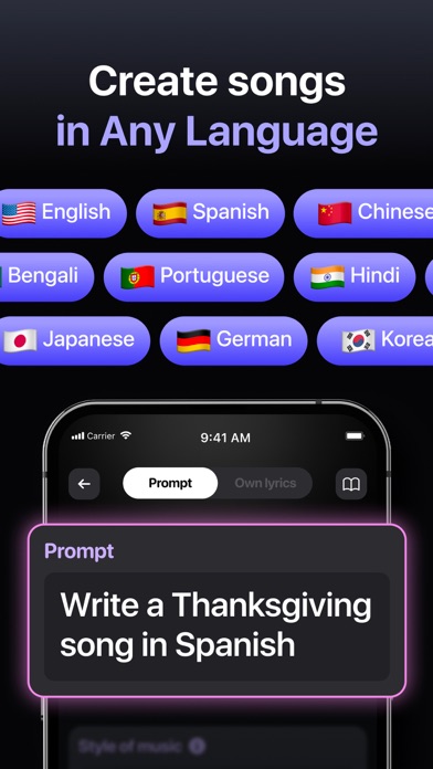 AI Song Music Generator: Muzio screenshot 4