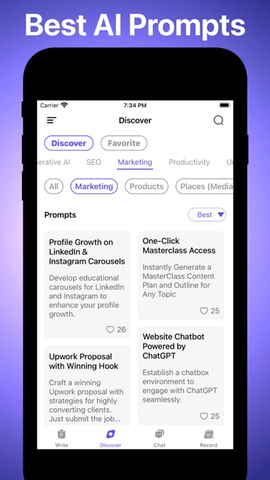 AI Sonic - Chat & Write Bot screenshot 4