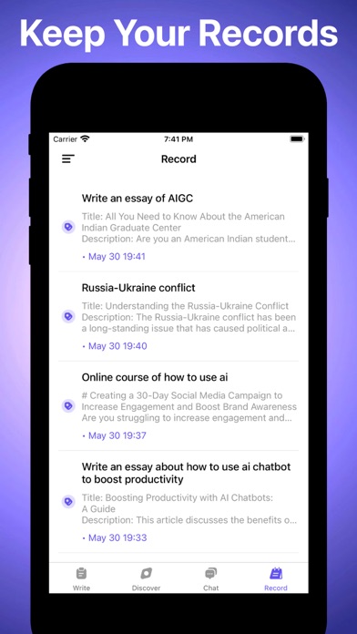 AI Sonic - Chat & Write Bot screenshot 1
