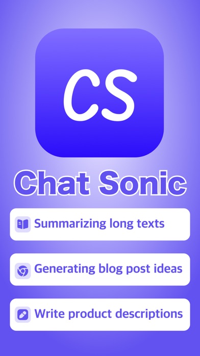 AI Sonic - Chat & Write Bot screenshot 5