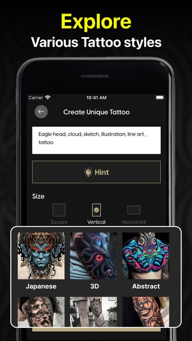 AI Tattoo Generator - AI Ink screenshot 3