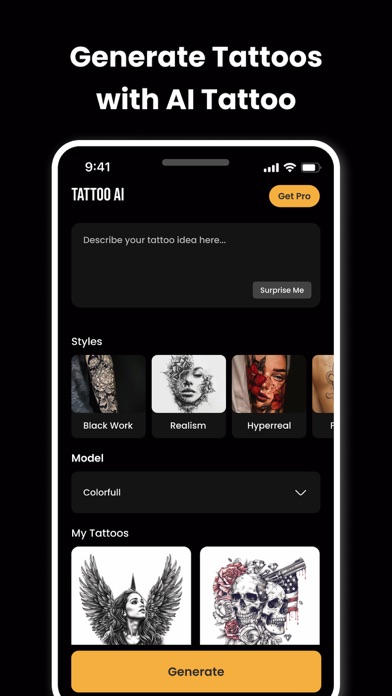 AI Tattoo Generator: Designs screenshot 4