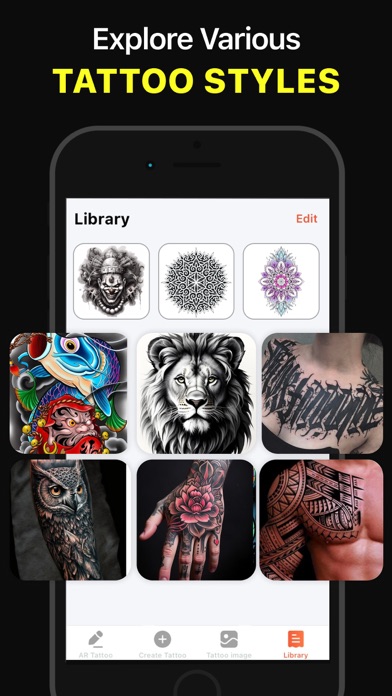 Ai Tattoo Generator Ink Tattoo screenshot 1
